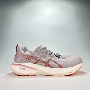 ASICS GT-2000 13 Gray Orange Running Shoes Stability Comfort Women's Size 8.5